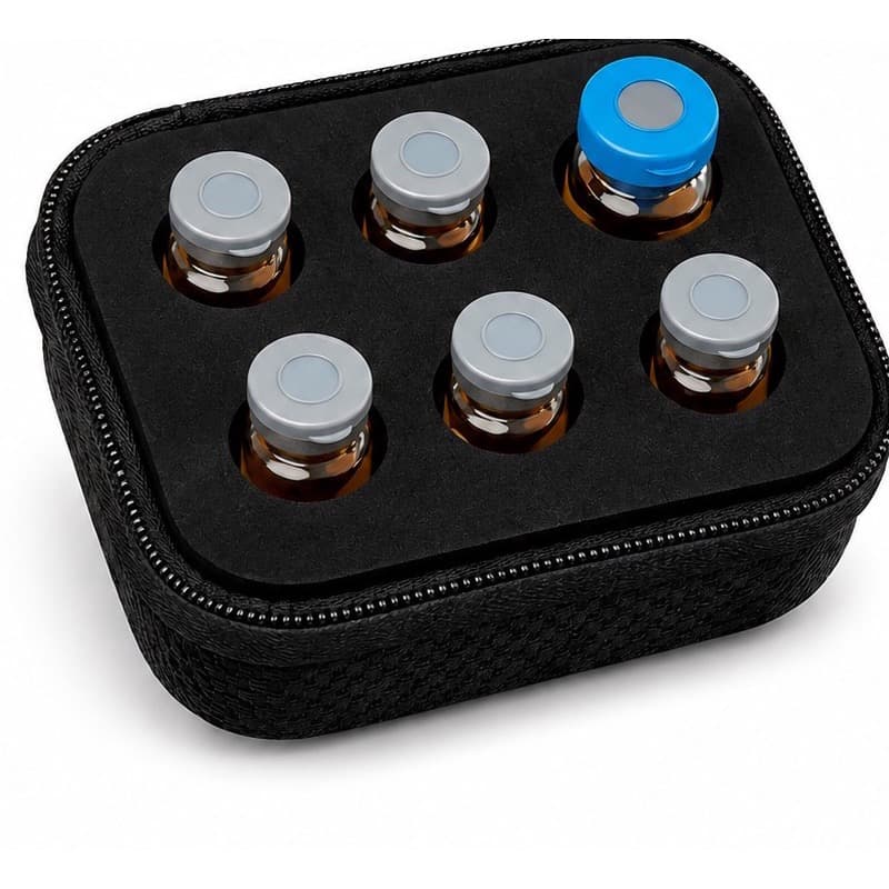 Peptide Vial Travel Case (6 Slots)